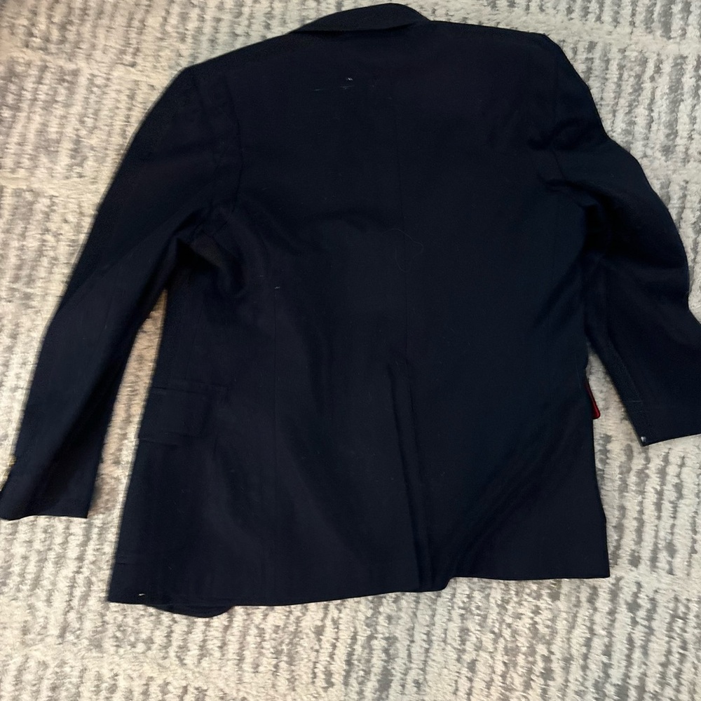 Pendleton vintage 100% wool black buttoned blazer… - image 7